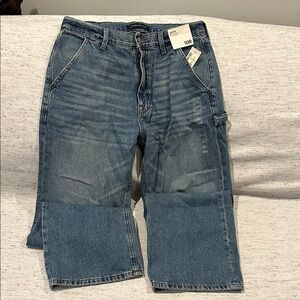 Women's 90's Baggy Blue Jeans